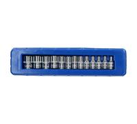 US Pro 13pc 1/4" Dr Shallow Sockets Metric 6 Point Socket CRV 4mm - 14mm New 2077