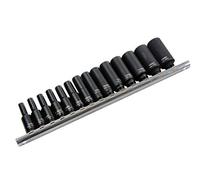 US PRO 14PC 1/4 DR 6 PT DEEP IMPACT SOCKETS B1430