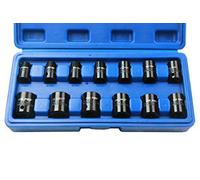 US PRO 14pc Metric 3/8''Dr Impact Socket Set 7-19mm B1365