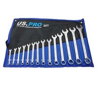 US PRO Tools 14 Piece Metric Combination Spanner Wrench Set 6 - 26MM 2277