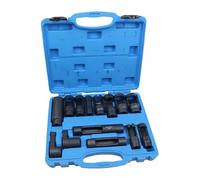 US PRO 14PC Oxygen Sensor Socket Set, O2 Sensor Removal Tool and Thread Chaser