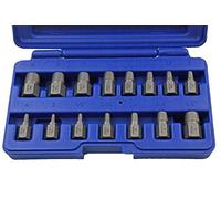 US PRO 15PC Heavy Duty Screw and Stud Extractor Set - Removes Broken Studs & Screws 2637