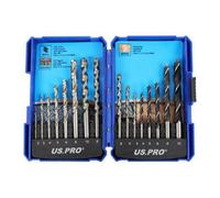 Us.pro 16Pc Drill Bit Set For Masonry, Metal & Wood