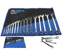 US PRO 16PC SAE Combination Spanner Set 1/4-1 1/4