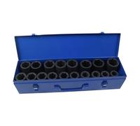 US PRO 18PC 3/4″ DR 6PT DEEP Impact Socket Set 19-36MM 90MM Length
