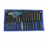 Us Pro 18Pc Pin Punch Set With Automotive Centre Punch 2095
