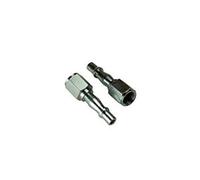 US PRO 2 Pc 1/4" BSPT Female Air Line Compressor Plug Fitting Quick Release 8778