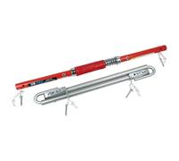 US PRO 2 Ton Spring Dampened Tow Pole 1.8m with Carry Case 9326