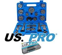 US PRO 22pc Universal Brake Piston Caliper Wind Back Tool Kit 6216
