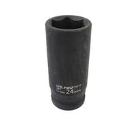 US PRO 24mm 1/2 dr 6 Point Deep Impact Socket 78mm Long 3516