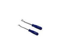 US PRO 2pc Car Door Trim Remover & Interior Trim Clip Popper 6779, Blue
