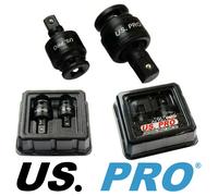 US PRO 2PC IMPACT UNIVERSAL JOINT SET 3/8" & 1/2" DRIVE 1466