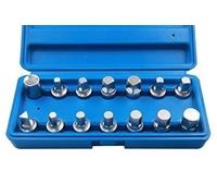 US Pro 3/8 DR 14PCS DRAIN PLUG KEY SET B3225