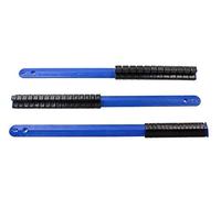 US PRO 3 Piece 1/4", 3/8", 1/2" Drive Socket Storage Rails - 44 Clips 3402
