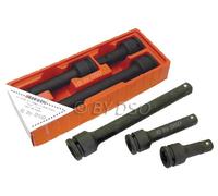 US PRO 3 Piece 3/4 Inch Drive Impact Extension Bar Set 4, 6, 10 inch B1482