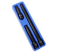 Us Pro 3Pc 1/2" Dr Impact Extension Bar Set 75, 125, 250mm 2086