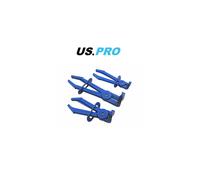 US PRO 3PC Angled Hose Clamp Plier Set 5865