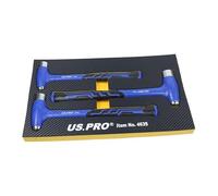 US PRO 3PC Dead Blow Ball Pein Hammer 16OZ 32OZ 48OZ with EVA Foam Case | 3-Piece Set, Multiple Sizes, Dead Blow Design, Ball Pein Style