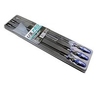 US PRO 3pc Flexi Flexible Screwdrivers & Bit Set, Screwdriver 1595