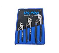 US PRO 3pc Groove Slip Joint Water Pump Pliers Set 1830