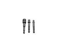 US PRO 3pc Hex Power Bit Socket Drive Adapter Set 1/4 3/8 1/2" DR 1363