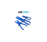 US PRO 3 Pc Hose Clamp Tool Set Coolant Fuel Pipe Brake Fluid Flexi Hoses 5869