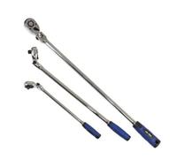 US PRO 3pc Long Flexible Ratchet Set 1/4", 3/8", 1/2" 4207
