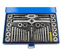 US Pro 40pc SAE TAP and DIE Set AF 4-40 to 1/8-27 SAE Imperial B2626