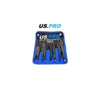 US PRO 4pc Locking Pliers Set 5" 6.5" 7" 10" Mole Vice Clamp 1676