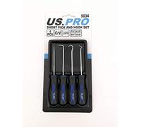 US PRO 4pc Short Mini Pick & Hook Set 5034