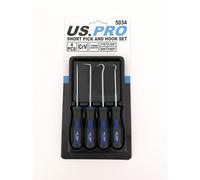US PRO 4pc Short Mini Pick & Hook Set 5034