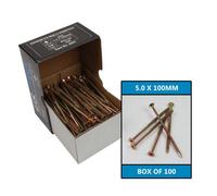 Us Pro 5.0 X 100mm Csk Pozi Advanced Multi Purpose Screws - Box Of 100 9251