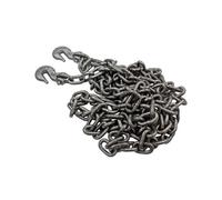 US PRO 5 Meter Steel Heavy Duty Towing Chain With Hooks 2450 KGS 9129