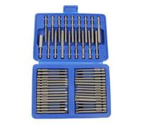 Us Pro 50Pc Extra Long Security Bit Set, Torx, Tamper, Hex, Spline 1374