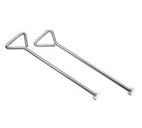 US PRO 520MM T-End Manhole Cover Lifting Keys 2 Pack