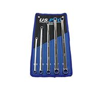 US PRO 5pc Aviation Double Ended Ring Extra Long Spanner Set 8-19mm 3223