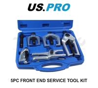 US PRO 5Pc Front End Service Tool Kit Pitman Arm Puller Ball Joint Separator 6296