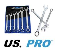 US PRO 6 Piece Super Jumbo Combination Spanner Set Wrench 33-50mm B1866