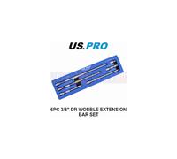 US PRO 6pc 3/8 dr Wobble Extension Bar Set 4029