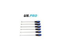 US PRO 6PC Extra Long Star Torx Screwdriver Set 250mm T10 - T30 1591