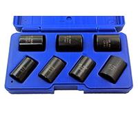 US PRO 7pc 1/2" DR Locking Wheel Twist Sockets 2075