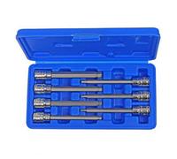 Us Pro 7Pc 3/8"dr Long Ball End Hex Bit Socket Set 3 - 10mm Allen Key 1499