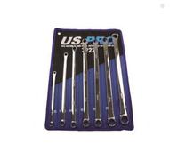Us Pro 7Pc Aviation Double Ended Ring Extra Long Spanner Set 8 - 24mm 3222
