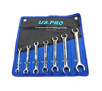 US PRO 7pc Brake Flare Nut Spanners Wrench Set 8-24mm B2044