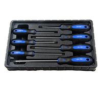 US PRO 7pc Torx Star Screwdriver Set TRX-Star Cushioned Grip Screwdrivers T10-30 B1586