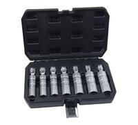 US PRO 7Pcs Spark Plug Socket Set 3/8 Drive Sq Drive Thin Wall Magnetic Sockets