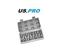 US PRO 8 Piece 1/2" Impact spline Socket Bit Set M5 - M18 Bits 1690