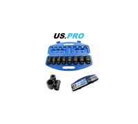 US PRO 8pc 3/4" Drive Deep Impact Sockets 24, 27, 29, 30, 32, 35, 36, 38mm