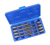 Us Pro 8Pc 3/8''dr Star Bit Socket Set, Long Torx Tamper, Security Set T25 - T60 1373