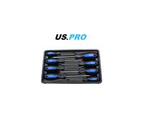 US PRO 8pc Tamper Proof Torx Screwdriver Set 1608